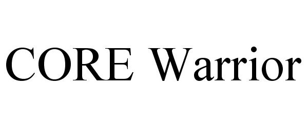 Trademark Logo CORE WARRIOR