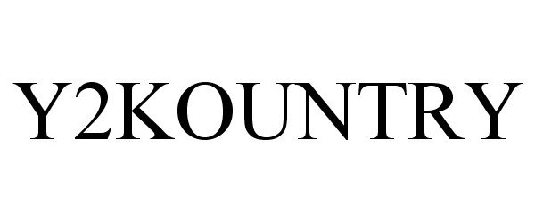 Trademark Logo Y2KOUNTRY