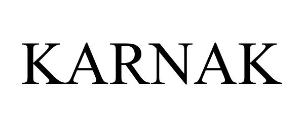 Trademark Logo KARNAK