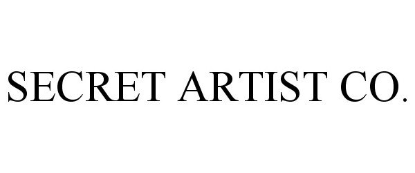  SECRET ARTIST CO.