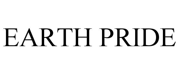 Trademark Logo EARTH PRIDE