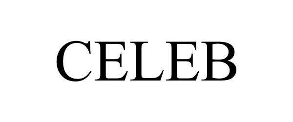 Trademark Logo CELEB