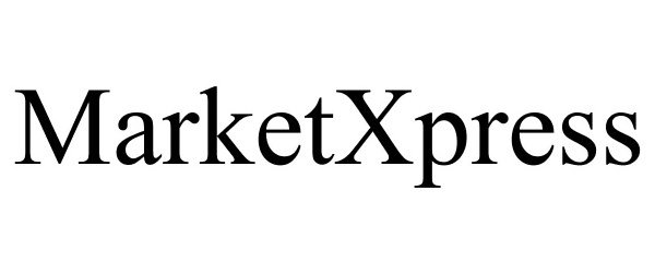 Trademark Logo MARKETXPRESS