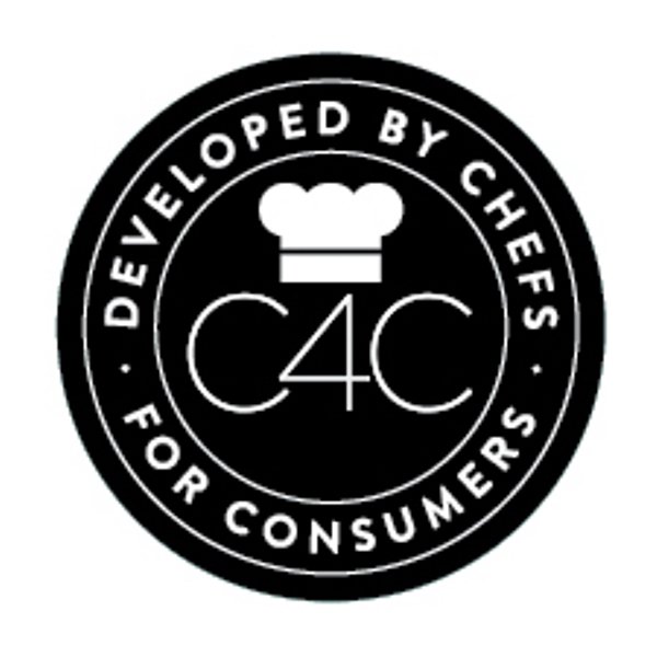 Trademark Logo C4C Â· DEVELOPED BY CHEFS Â· FOR CONSUMERS