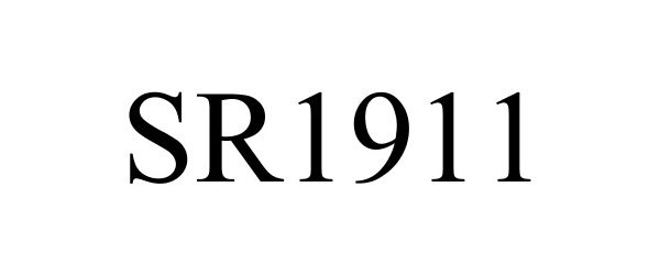 Trademark Logo SR1911