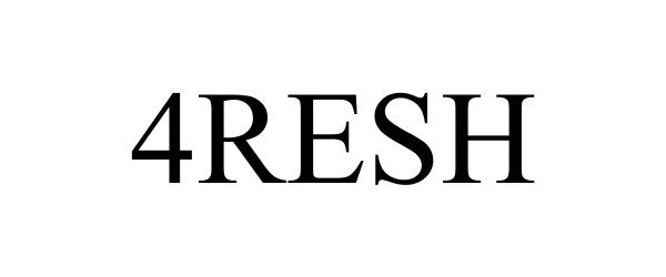 Trademark Logo 4RESH