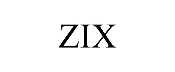 Trademark Logo ZIX