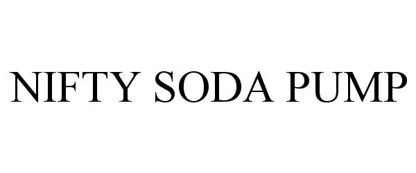  NIFTY SODA PUMP