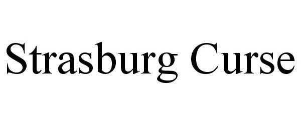 Trademark Logo STRASBURG CURSE