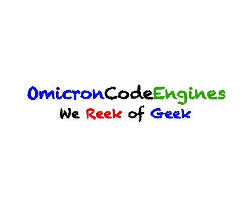  OMICRONCODEENGINES WE REEK OF GEEK