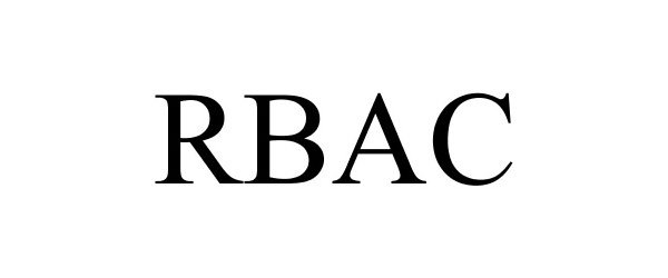 Trademark Logo RBAC
