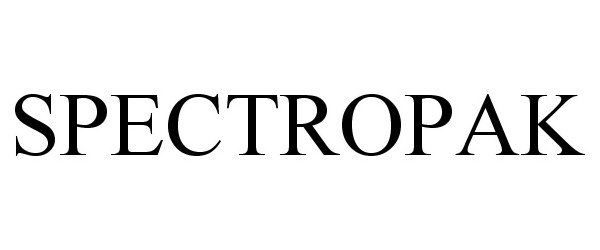 Trademark Logo SPECTROPAK