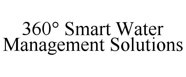  360Â° SMART WATER MANAGEMENT SOLUTIONS