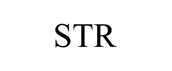 Trademark Logo STR