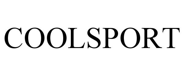 Trademark Logo COOLSPORT