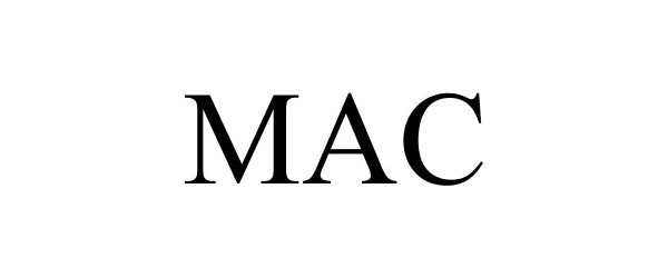 Trademark Logo MAC