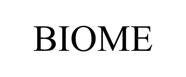 Trademark Logo BIOME