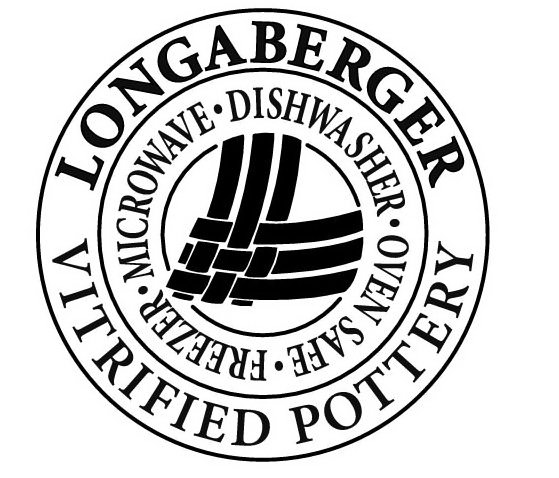  LONGABERGER VITRIFIED POTTERY Â· FREEZER Â· MICROWAVE Â· DISHWASHER Â· OVEN SAFE L