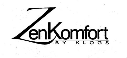 Trademark Logo ZEN KOMFORT BY KLOGS