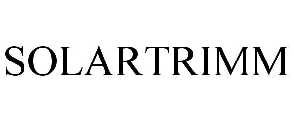 Trademark Logo SOLARTRIMM