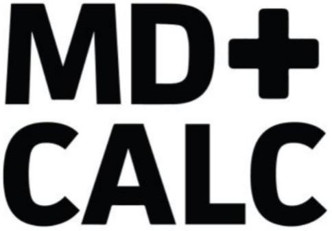 Trademark Logo MD + CALC