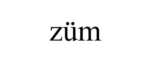 Trademark Logo ZÃM