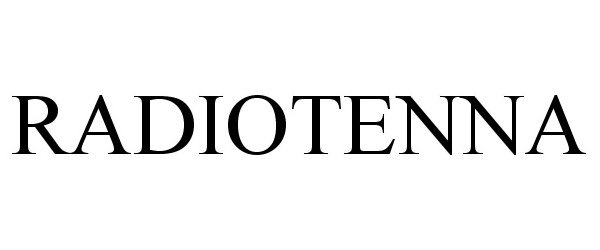 Trademark Logo RADIOTENNA