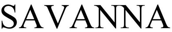 Trademark Logo SAVANNA