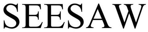 Trademark Logo SEESAW