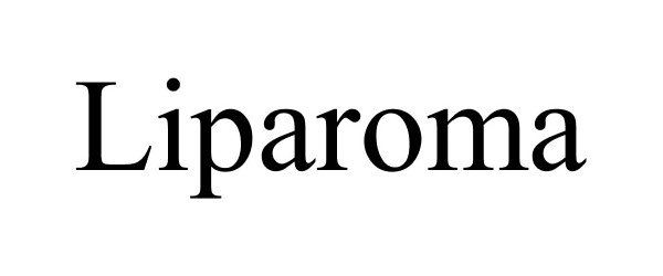 Trademark Logo LIPAROMA