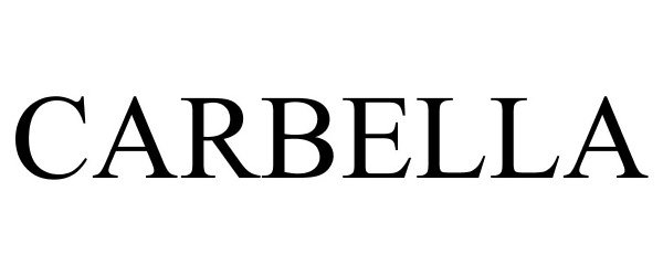 Trademark Logo CARBELLA