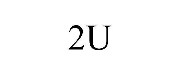 Trademark Logo 2U