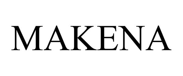 Trademark Logo MAKENA