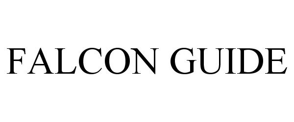 Trademark Logo FALCON GUIDE