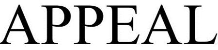 Trademark Logo APPEAL