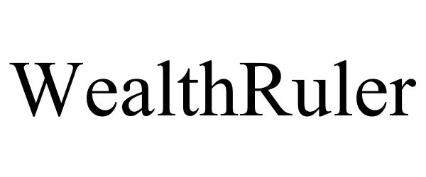 Trademark Logo WEALTHRULER