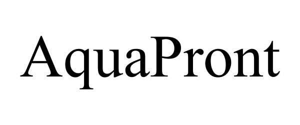 Trademark Logo AQUAPRONT