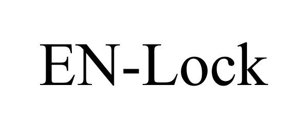 Trademark Logo EN-LOCK