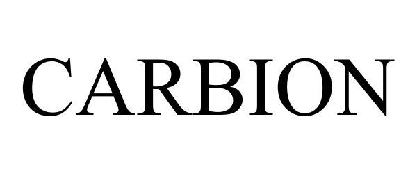 Trademark Logo CARBION