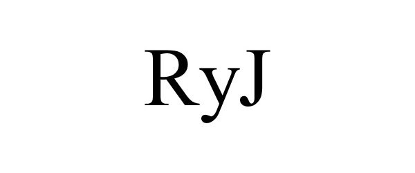 Trademark Logo RYJ