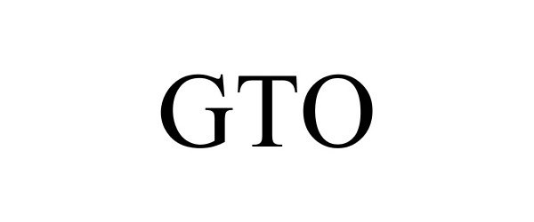 Trademark Logo GTO