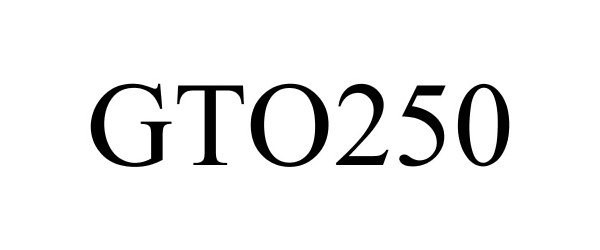 Trademark Logo GTO250