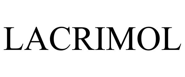 Trademark Logo LACRIMOL