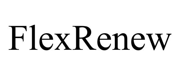 Trademark Logo FLEXRENEW