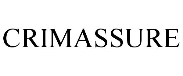 Trademark Logo CRIMASSURE