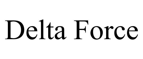 Trademark Logo DELTA FORCE