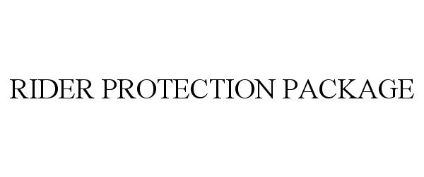  RIDER PROTECTION PACKAGE