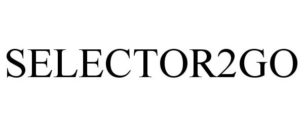 Trademark Logo SELECTOR2GO