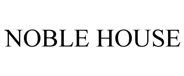 Trademark Logo NOBLE HOUSE