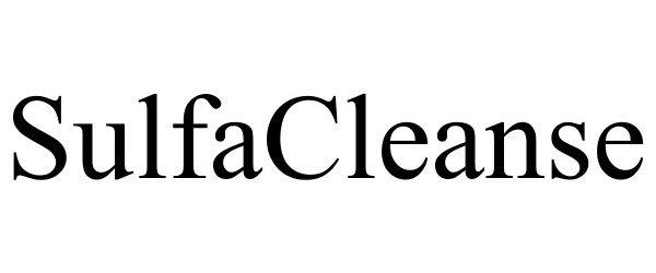 Trademark Logo SULFACLEANSE